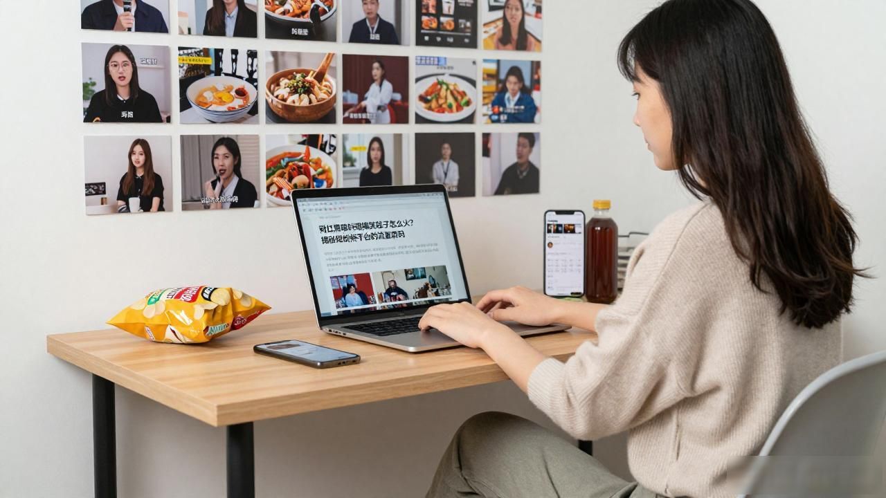 网红黑暗料理搞笑段子怎么火？揭秘短视频平台的流量密码