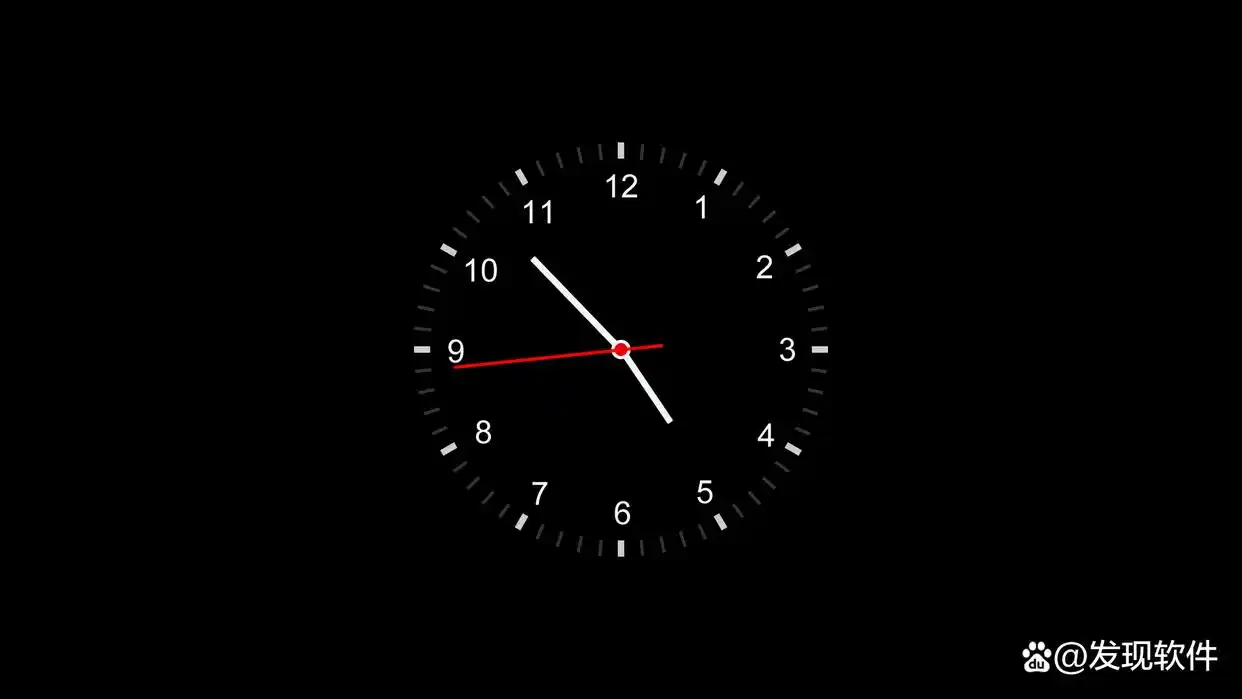 网红八卦时钟锁屏_桌面时钟屏保主题_芝麻时钟软件
